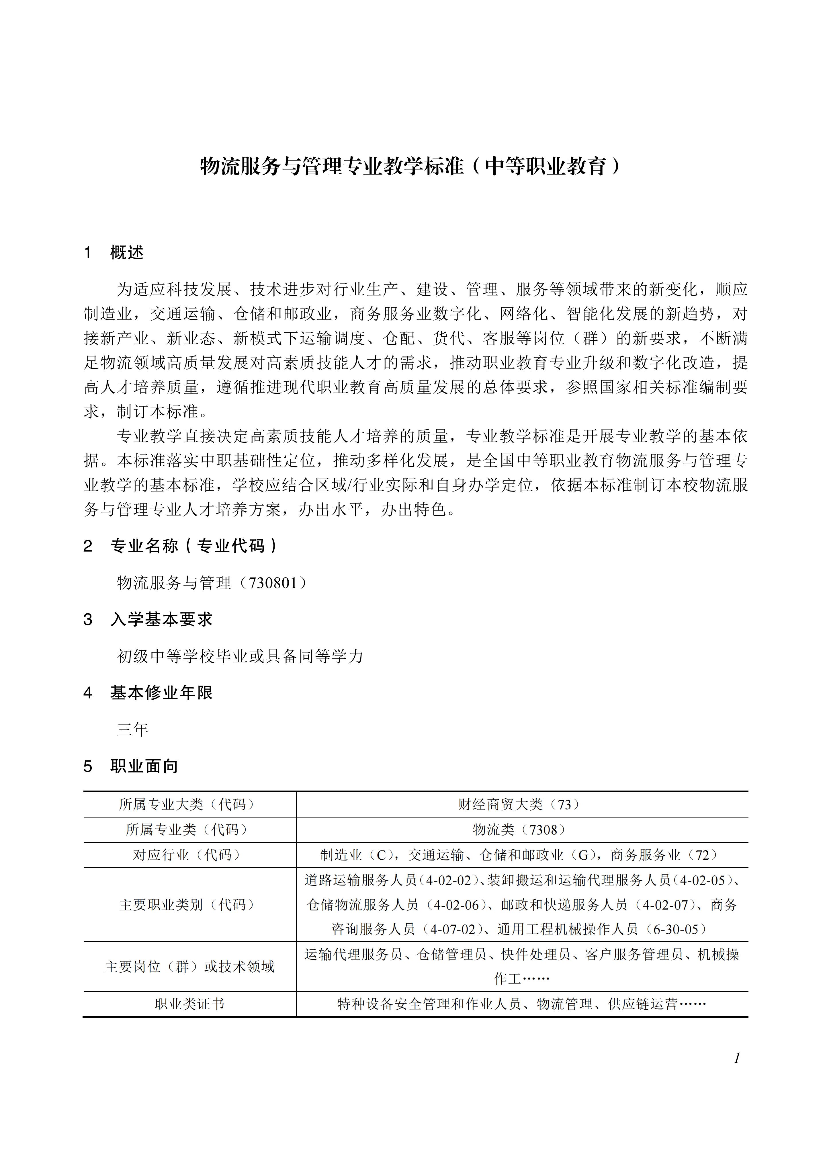 730801 物流服务与管理专业教学标准_01.jpg